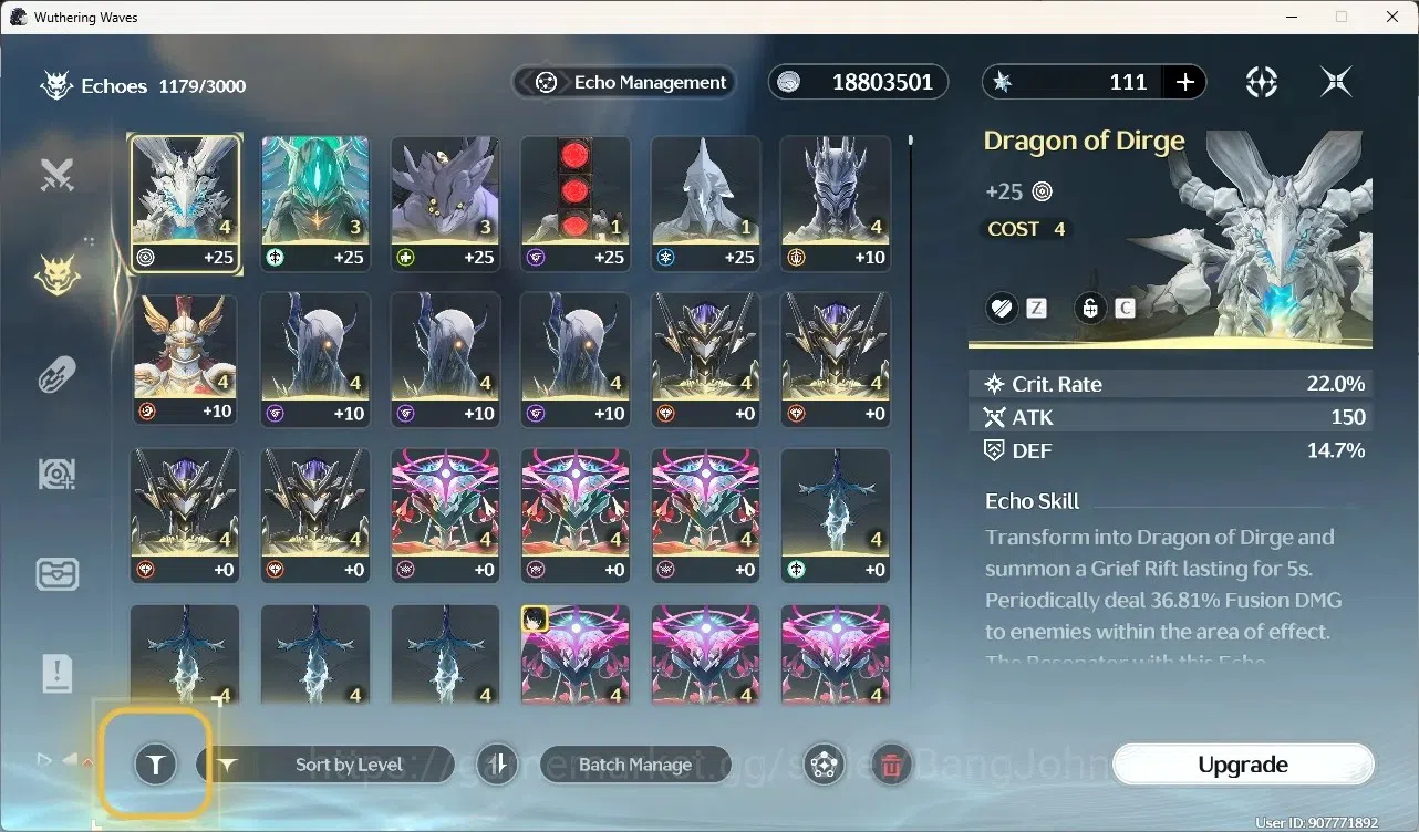 Wuthering Waves Accounts Starter SEA|UL 49|Rank 5| 2 Char Limited[ Yangyagn:Xuanling RC4)]+Sign,Rebecca | Mc Female 18