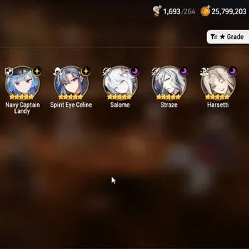 Epic Seven Accounts High-End GLOBAL UnVerif|New Era|6 ML(Harsetti,Salome,SE Celine,NC Landy,DB Senya etc) Estelle,Setsuka