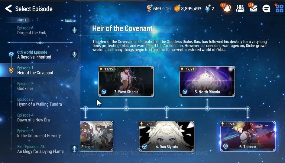 Epic Seven Accounts GLOBAL|UnVerif|New Era|2 ML(LOT Scales,MA Ken)+Set image 14