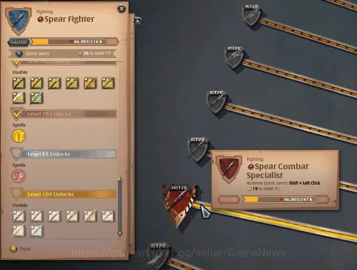 Albion Online Accounts ASIA|68,6M Total Fame|Cursed Staff Lv 102|ReadyPVP image 6