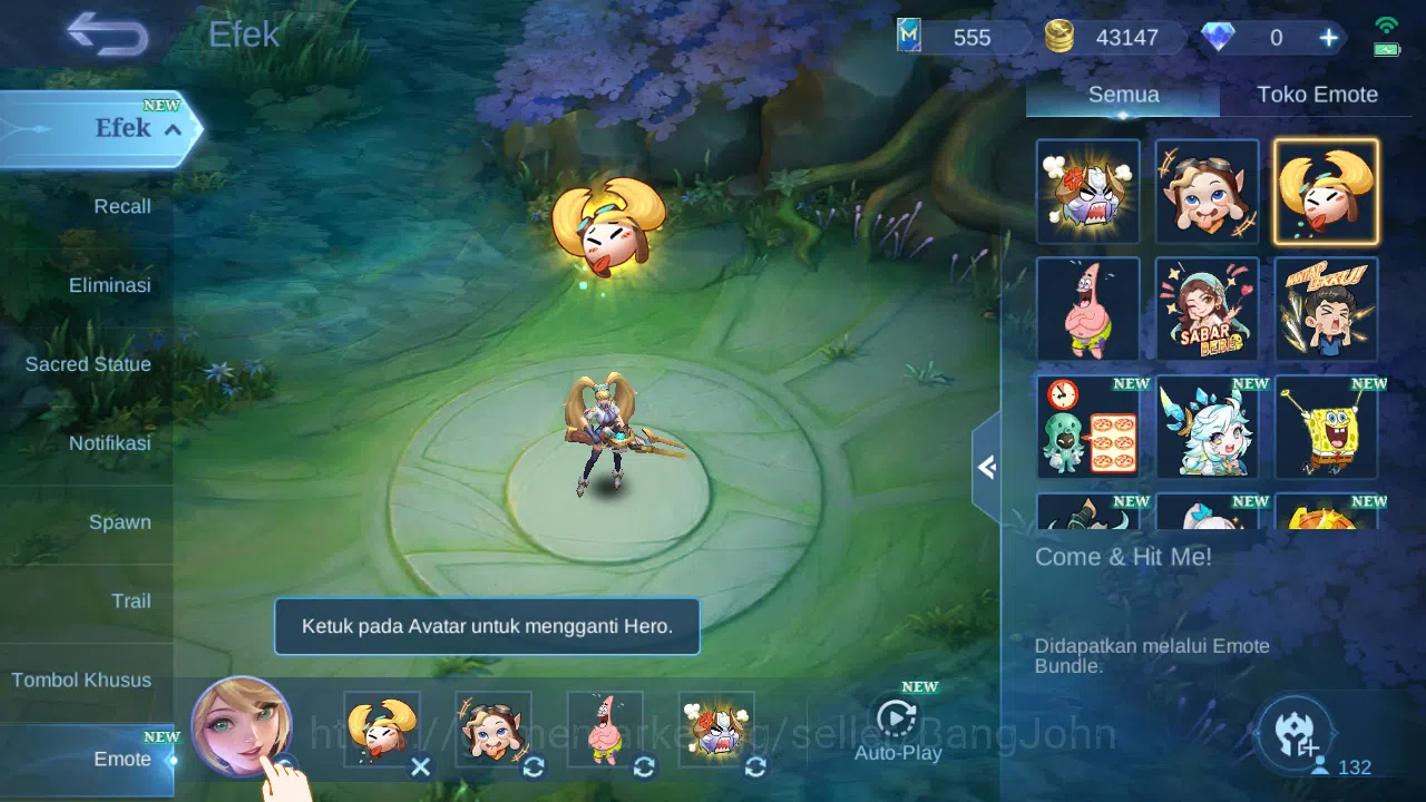 Mobile Legends: Bang Bang Accounts Hero 132 Skin 226 | Annual Lesley | Lightborn Aluc image 13