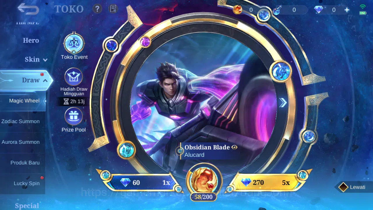 Mobile Legends: Bang Bang Accounts Hero 132 Skin 226 | Annual Lesley | Lightborn Aluc image 14