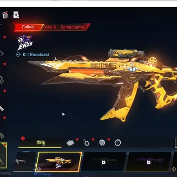 Blood Strike Accounts Collab Skin ASIA|1 Collab : KAG 6 - Comandante|1 OPM|Many Limited,Ultra,Legendary Skins|Gold