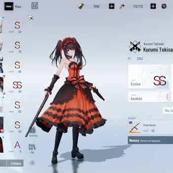 Punishing: Gray Raven Accounts Mid-Game Asia|Lv 64|1 Coating|S Lucia CW +Sign, SS kurumi Tokisaki, S Adelyde Anabasis, Etc|1