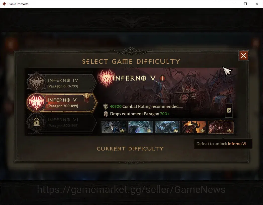 Diablo Immortal Accounts SA - Oza|CS ON|Lv60(758)|Blood Knight|42k CR|Reso  image 14