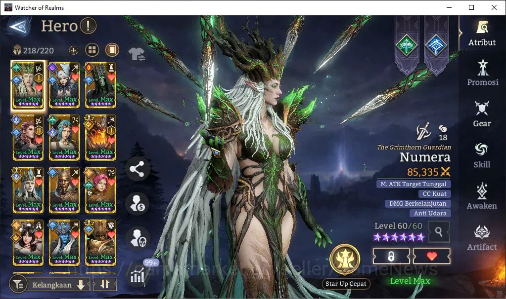 Watcher of Realms Accounts Global 60X|Lv66|2,4M Power|6 Lord[SolcadensA1,Rive image 17