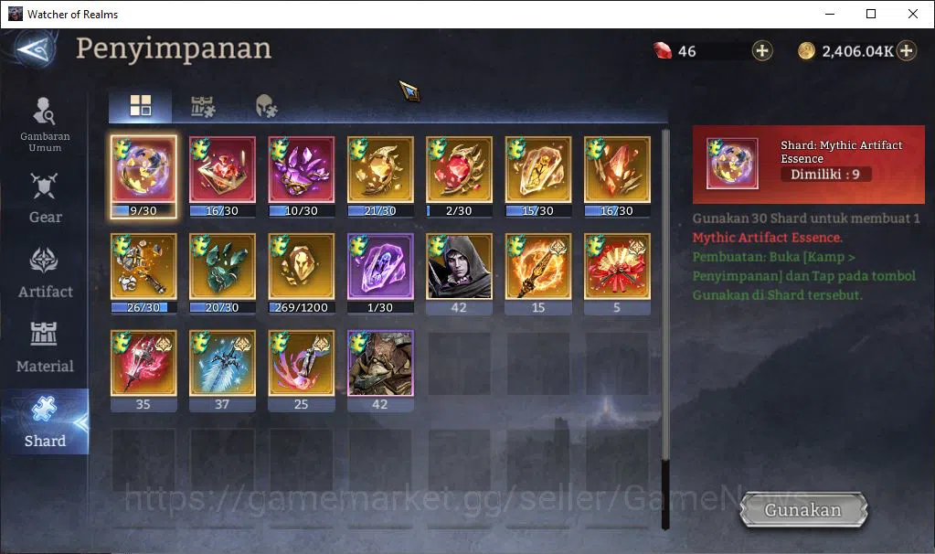 Watcher of Realms Accounts Global 60X|Lv66|2,4M Power|6 Lord[SolcadensA1,Rive image 6