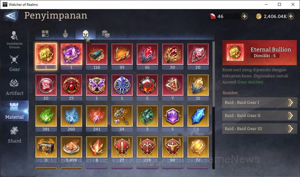 Watcher of Realms Accounts Global 60X|Lv66|2,4M Power|6 Lord[SolcadensA1,Rive image 8