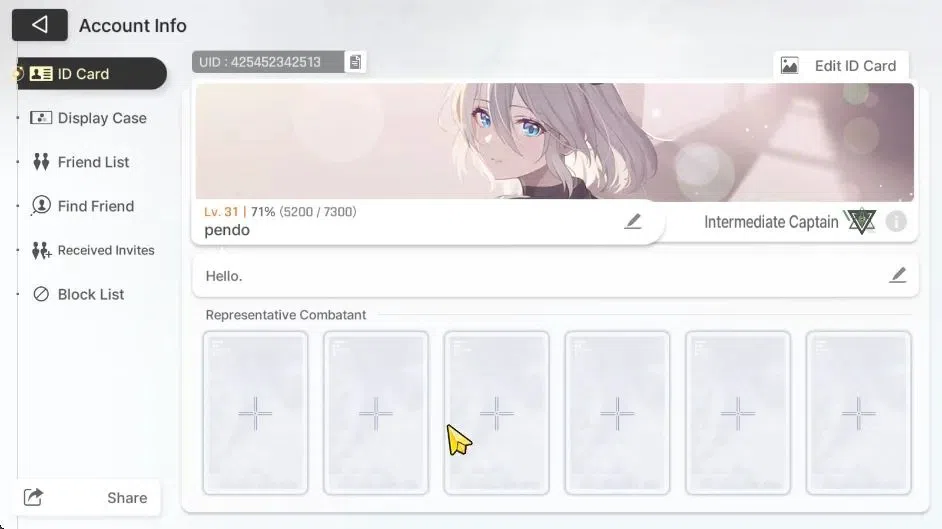 Chaos Zero Nightmare Accounts GLOBAL Lv 31| 6 SSR [Heidemarie,Nine,Narja,Yuki+Si image 2