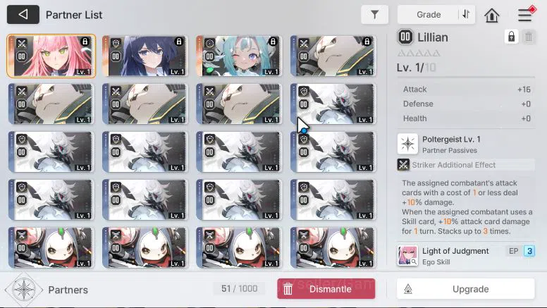 Chaos Zero Nightmare Accounts GLOBAL Verif | Lv05 | Fresh Starter Magna + 3 SR P image 4