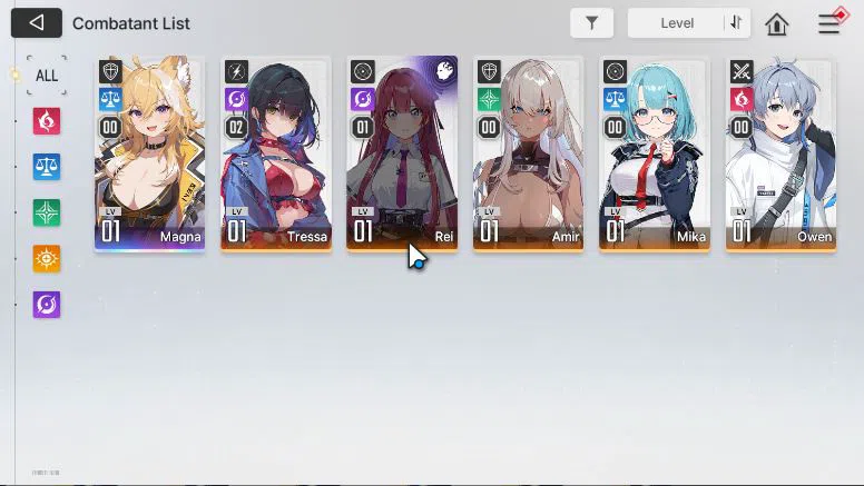 Chaos Zero Nightmare Accounts GLOBAL Verif | Lv05 | Fresh Starter Magna + 3 SR P image 5