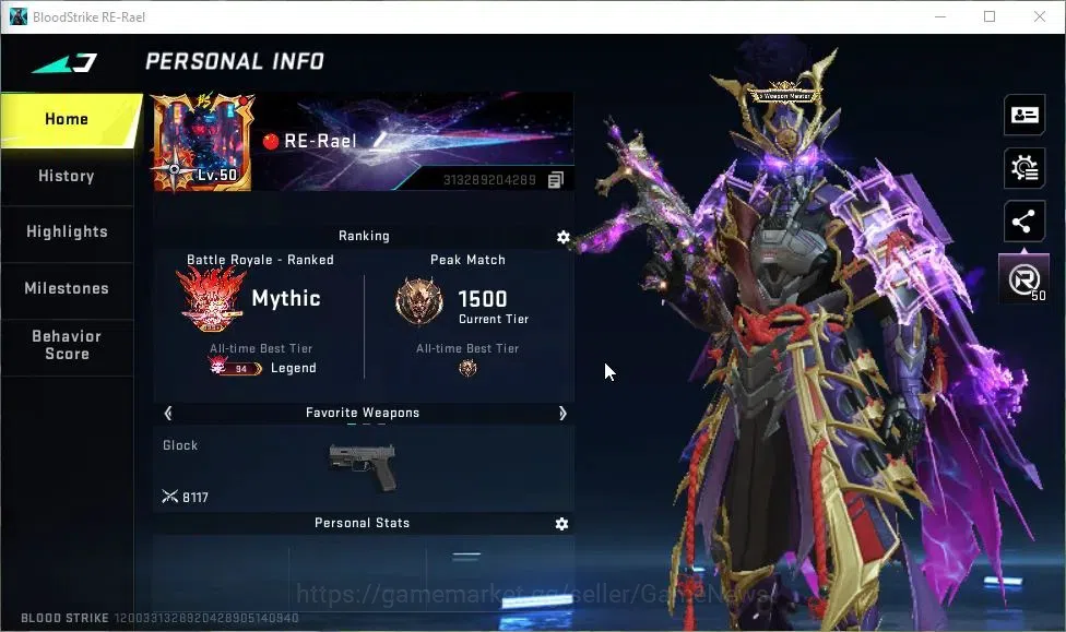 Blood Strike Accounts ASIA|ETERNAL ZERO-Oda|15 ULTRA[NOVA,JET,UMP45,P90, image 2