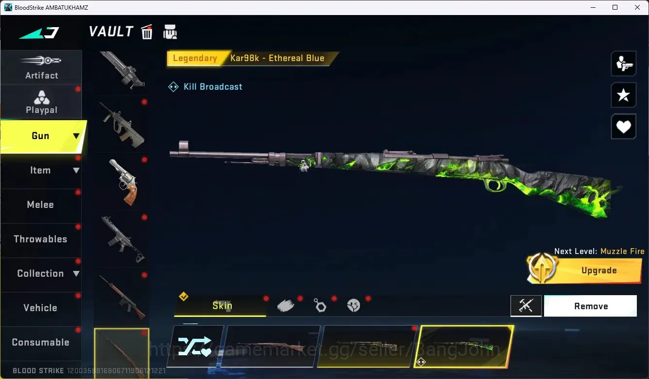 Blood Strike Accounts ASIA|1 EVO: FAL-Evolved Draco | 1 AOT: FAL-Primal image 11