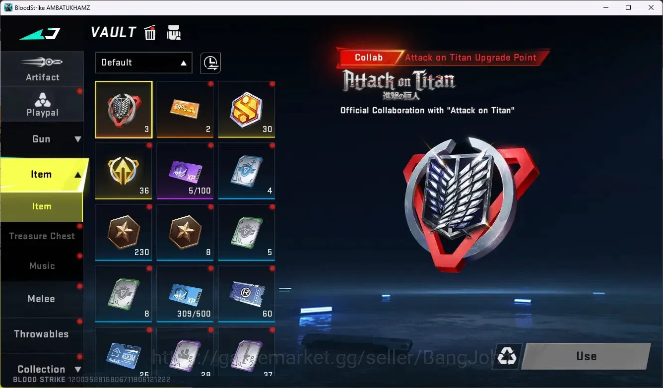 Blood Strike Accounts ASIA|1 EVO: FAL-Evolved Draco | 1 AOT: FAL-Primal image 13