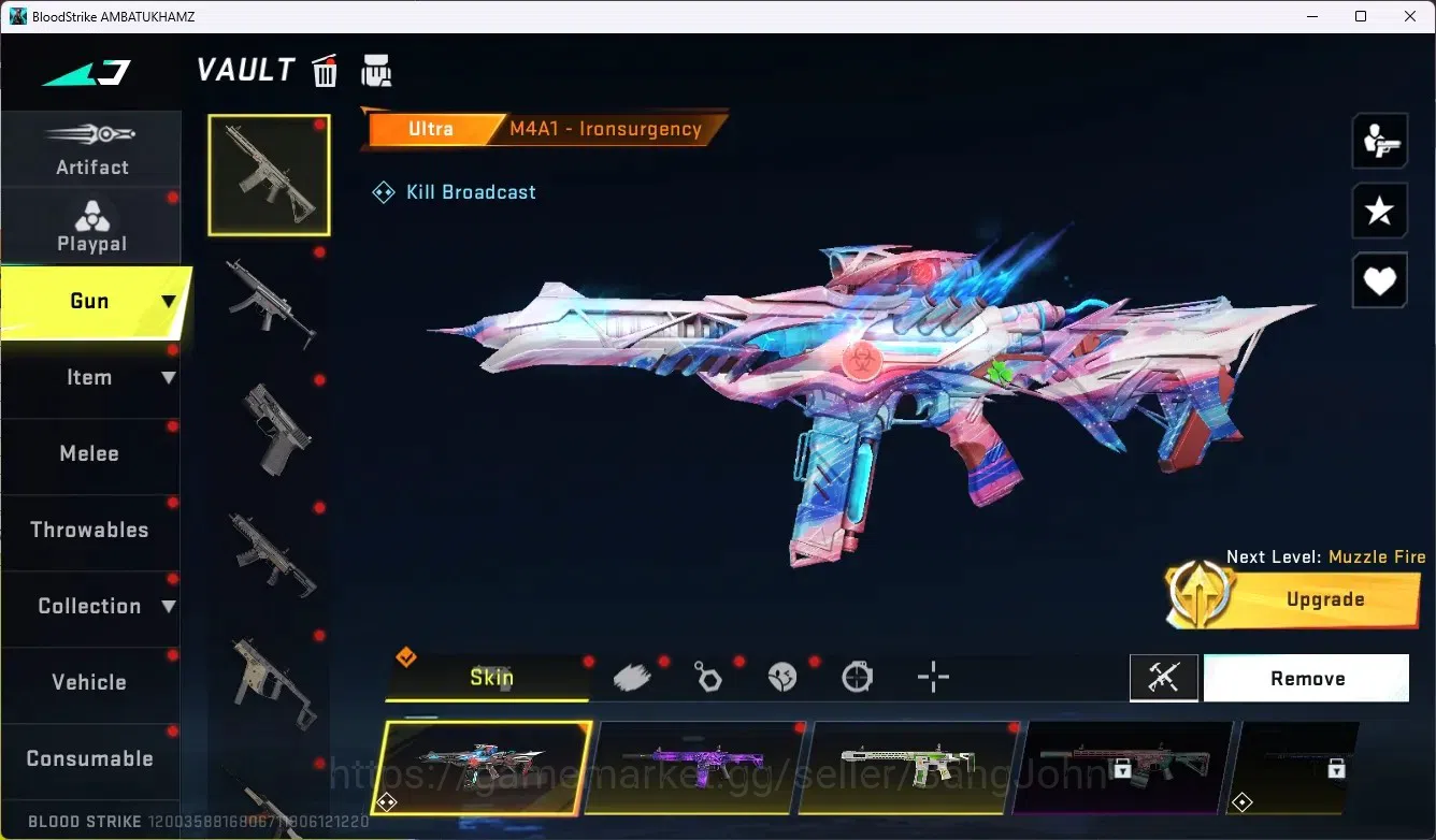 Blood Strike Accounts ASIA|1 EVO: FAL-Evolved Draco | 1 AOT: FAL-Primal image 2