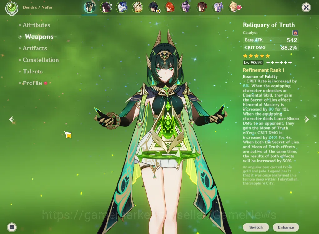 Genshin Impact Accounts ASIA|AR 56|8 Limited+4(*5WEP)|(Nefer,Furina)+Sign, image 18