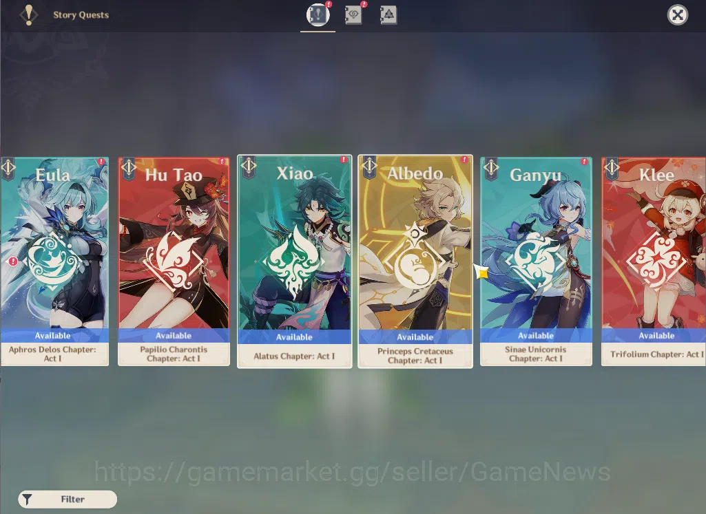 Genshin Impact Accounts ASIA|AR 56|8 Limited+4(*5WEP)|(Nefer,Furina)+Sign, image 3