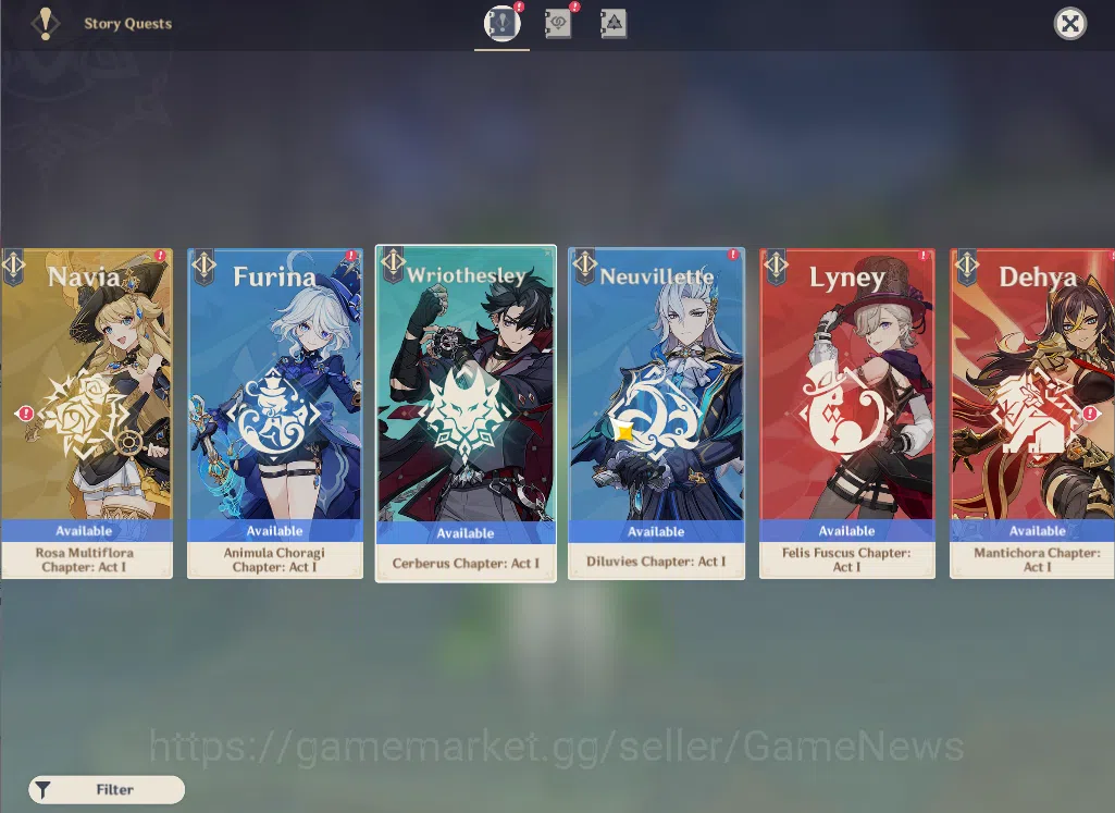 Genshin Impact Accounts ASIA|AR 56|8 Limited+4(*5WEP)|(Nefer,Furina)+Sign, image 5