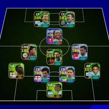 eFootball Accounts Legends & Iconic Players 4 MANAGER BOOSTER | COLECTIVE 3182+,NEW N MOUZAMBI x D FORLAND x S GERARD x
