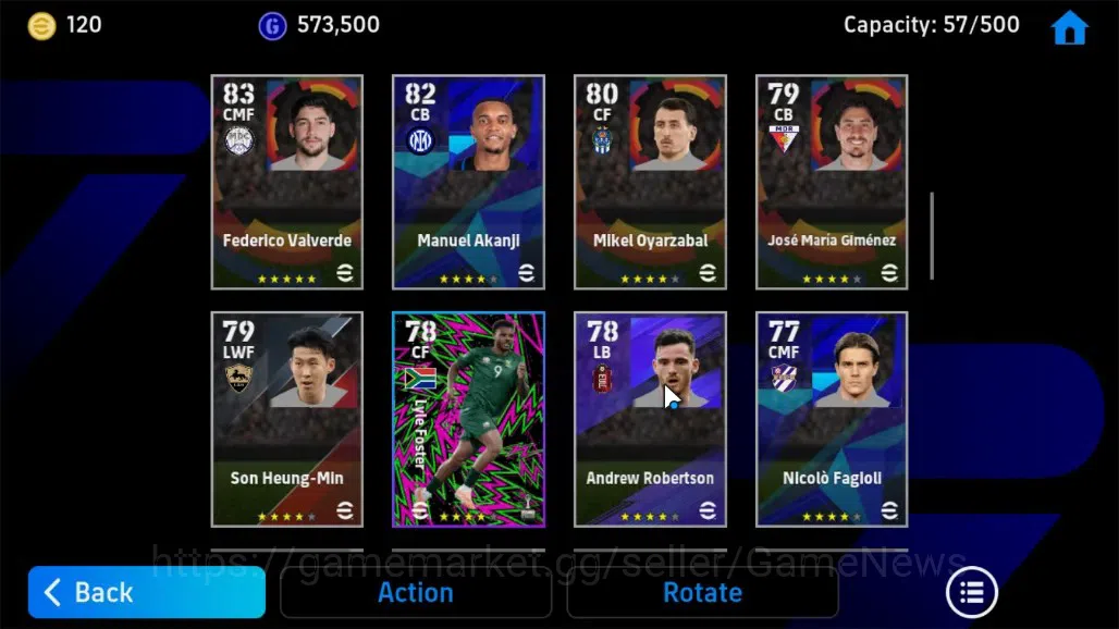 eFootball Accounts Android|Epic Johan Cruyff,Steven Gerrard,Show Time image 7