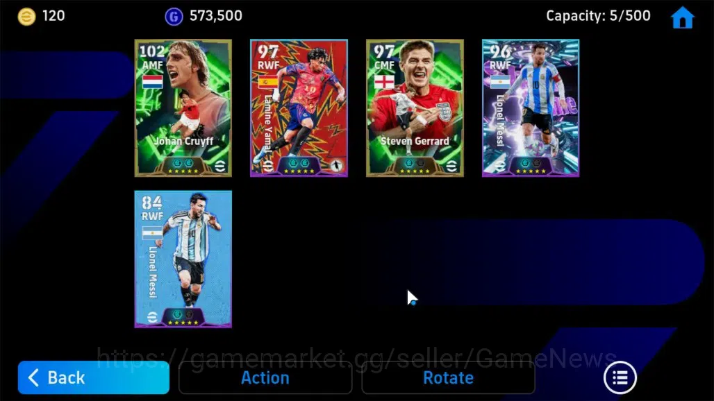 eFootball Accounts Android|Epic Johan Cruyff,Steven Gerrard,Show Time image 8
