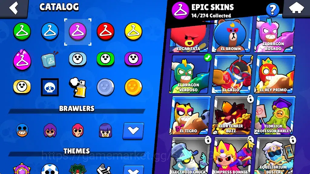 Brawl Stars Accounts 1560 Trophy|36Brawlers 6Max|Edgar&Bull Full Buffie image 19
