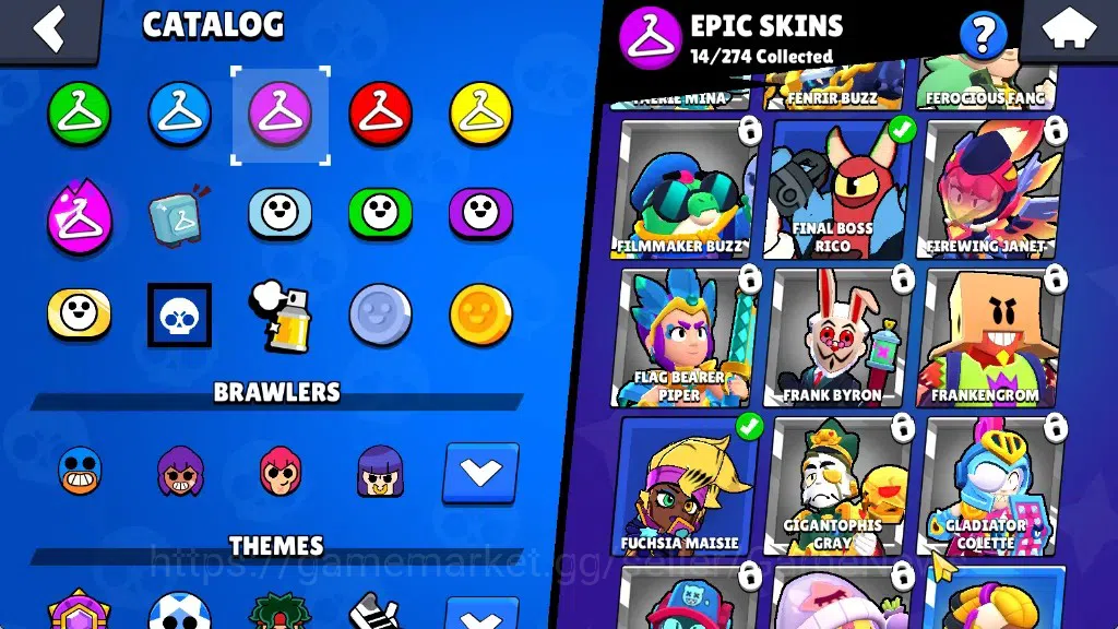 Brawl Stars Accounts 1560 Trophy|36Brawlers 6Max|Edgar&Bull Full Buffie image 20