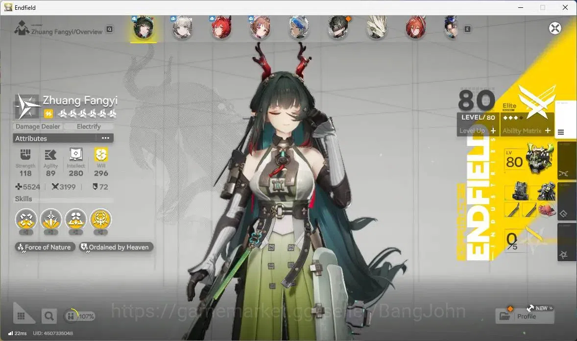 Arknights: Endfield Accounts ASIA | Lv 49| 2 Limit+ 2 Sign (Zhuang Fangyi,Laeva image 4