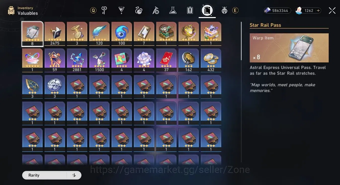 Honkai Star Rail Accounts ASIA|TL70|Char L80 incl Cyrene, Jing Yuan, Kafka, image 10