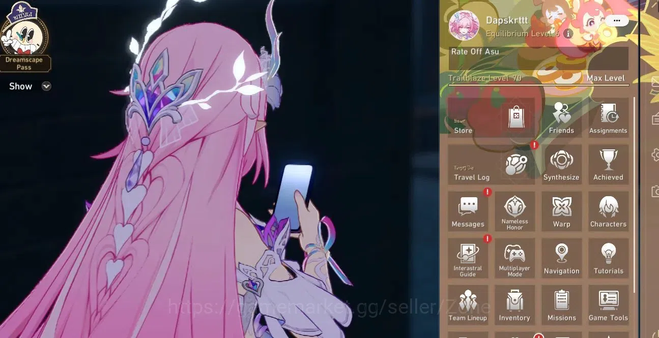 Honkai Star Rail Accounts ASIA|TL70|Char L80 incl Cyrene, Jing Yuan, Kafka, image 14