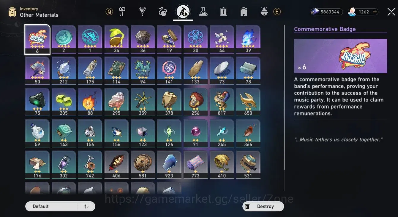 Honkai Star Rail Accounts ASIA|TL70|Char L80 incl Cyrene, Jing Yuan, Kafka, image 7