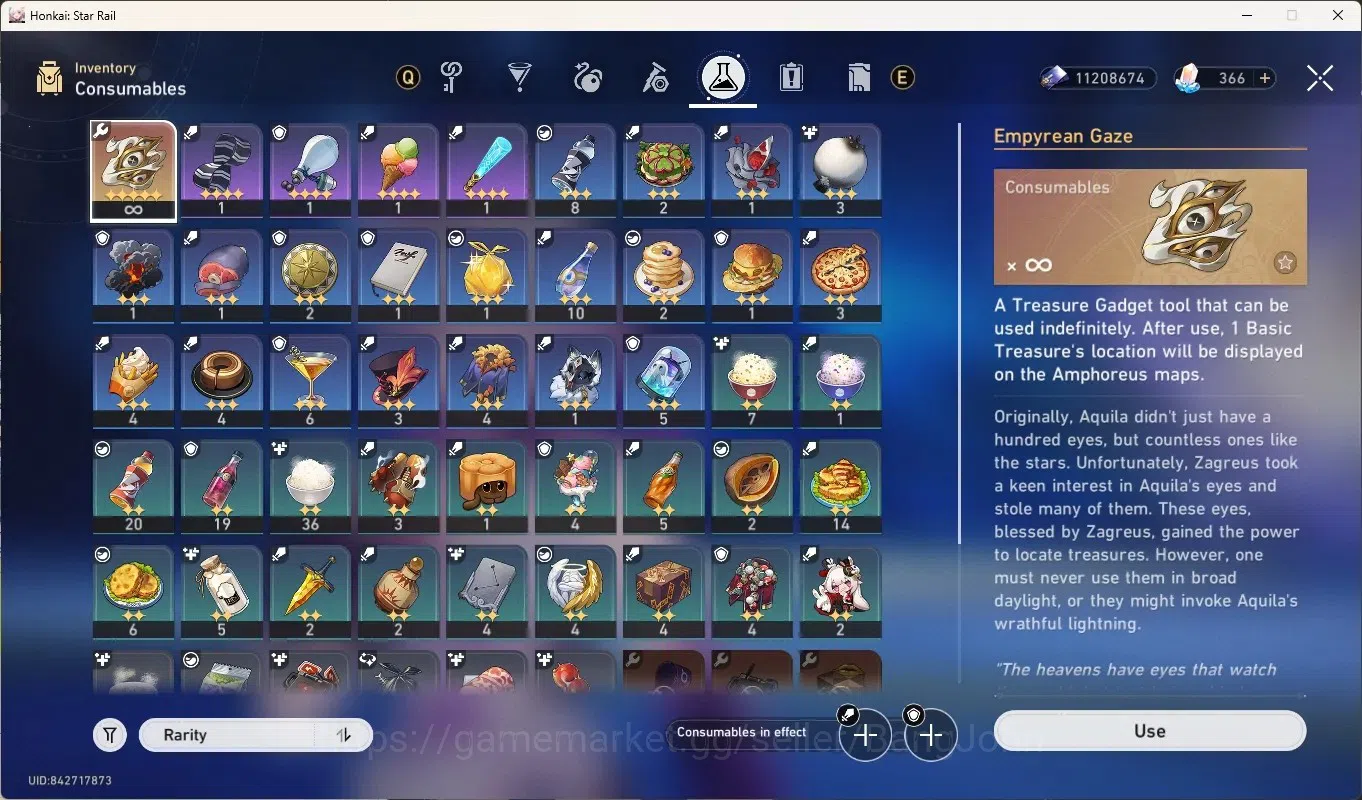 Honkai Star Rail Accounts Others ASIA|TL 65|8 Limited,Casto Tim [Castorice 13