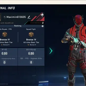 Blood Strike Accounts Others ASIA | 1 Ultra Gun:SCAR-Frostbeam|1 Epic Name Changing Card|Check SS BS069B