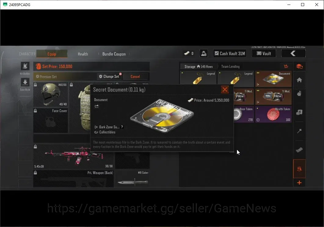 Arena Breakout Accounts Others MOBILE|Lv30 | SV 48.8M | CV 31M | 1 Secret Document | SS AX50, Crimson VSS | Many Skin|CN 3