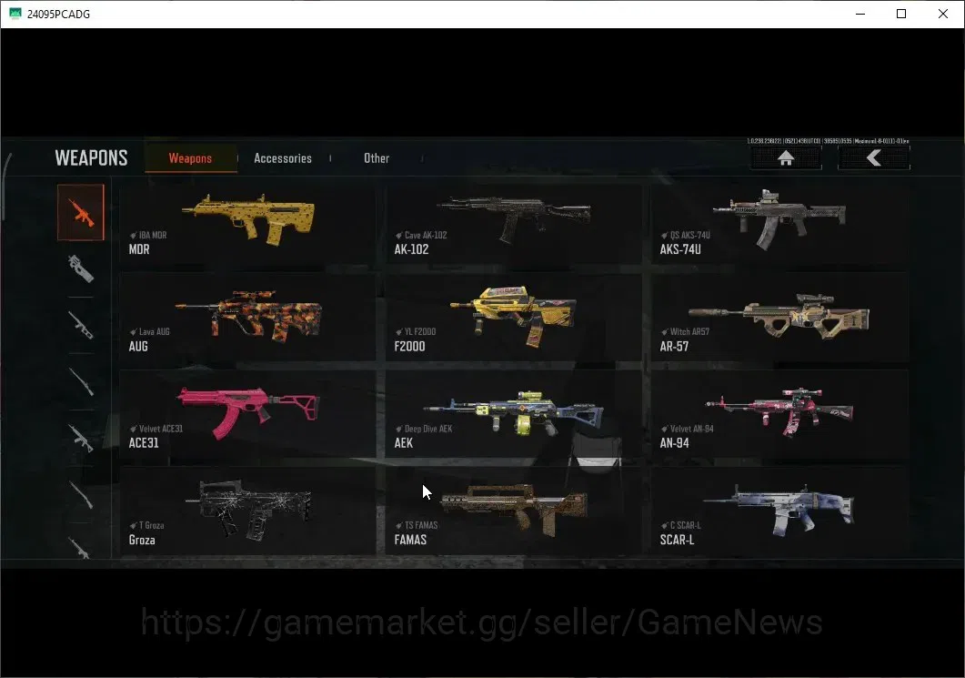 Arena Breakout Accounts Others MOBILE|Lv30 | SV 48.8M | CV 31M | 1 Secret Document | SS AX50, Crimson VSS | Many Skin|CN 7