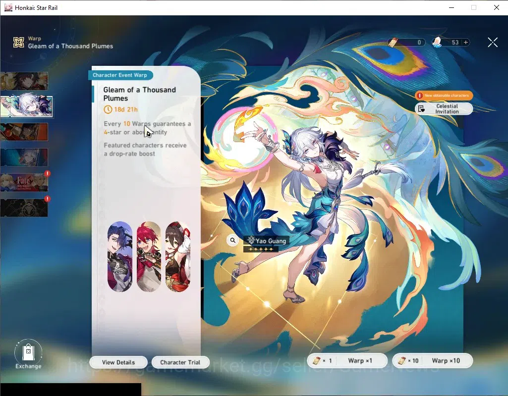 Honkai Star Rail Accounts Asia|TL 60|8 Limited|Yao Guang,Ashveil,Firefly,The image 12