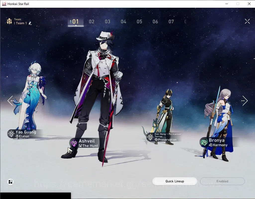 Honkai Star Rail Accounts Asia|TL 60|8 Limited|Yao Guang,Ashveil,Firefly,The image 5