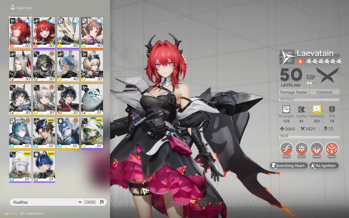 Arknights: Endfield Accounts NA/EU Mid Game | 3 SSR Laevatain+Sign, Ardelia, Pogra+9SR Operators | 4 6* WP|Many 3