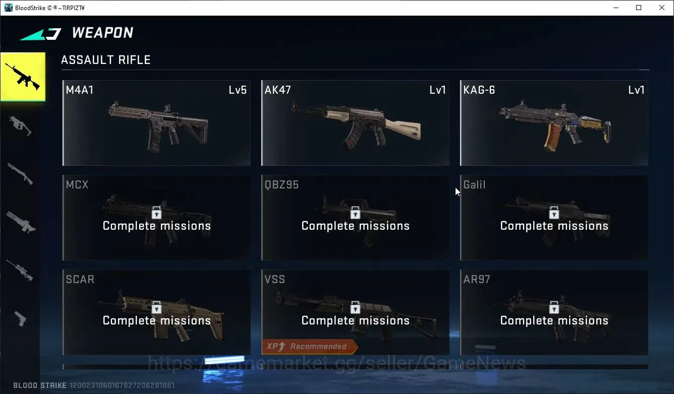 Blood Strike Accounts ASIA|1 ULTRA Striker [ZERO-Agent Zero]|M4A1 Lv5|IN image 5