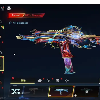 Blood Strike Accounts Collab Skin Asia|ETERNAL MP7 TideSong Lv2+Melee Staff|Collab AOT2 Mikasa,Female Titan,M4A1 Mof,OPM