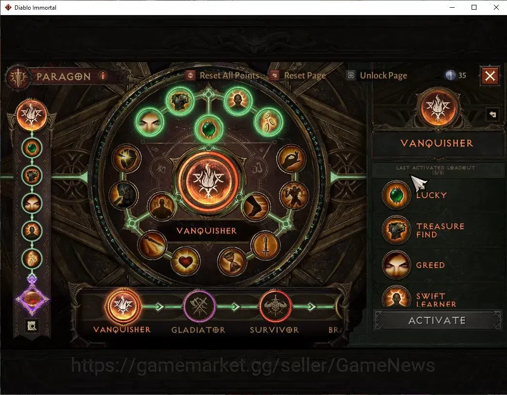 Diablo Immortal Accounts SEA-Verathiel|CS ON|Lv60(995)|Blood Knight|CR 46k| image 11