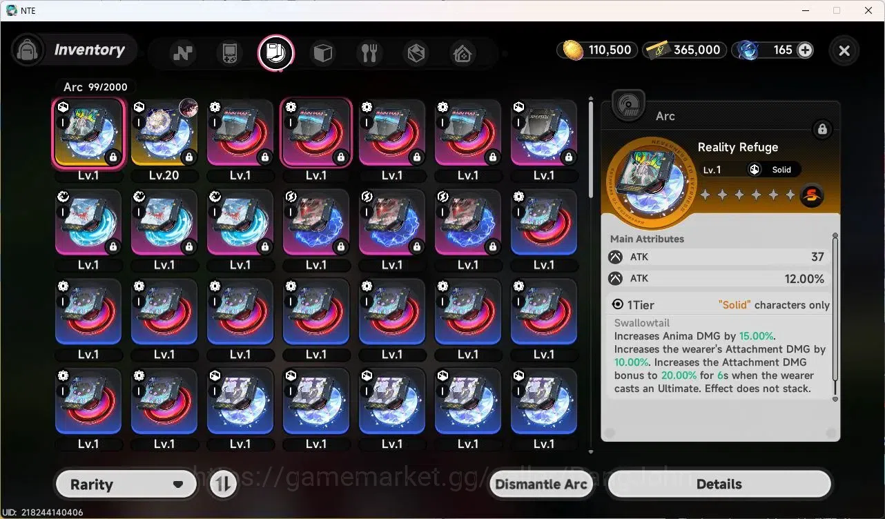 Neverness to Everness Accounts Southeast Asia | Starter Lv 3 | 1 S Hotori Lv20 +  image 8