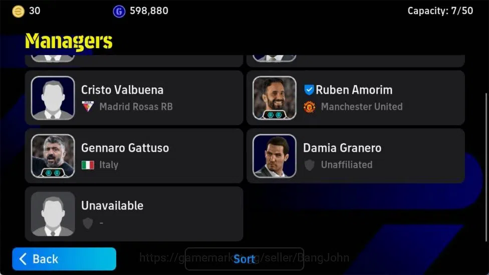 eFootball Accounts Android|PW 3177|Epic Cannavaro, Epic Raul, EpicDra image 5