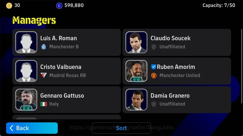 eFootball Accounts Android|PW 3177|Epic Cannavaro, Epic Raul, EpicDra image 6