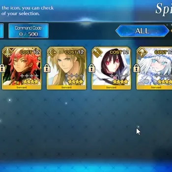 Fate-Grand Order Accounts NA Starter Fuyuki Lv 1 |1 SSR Servant| Lancer Ereshkigal |42 Golden Apple,11 Saint Quartz|Birthday