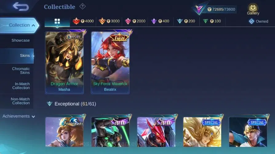Mobile Legends: Bang Bang Accounts Global|Skin 295|Renowned|KOF Karina|KFP Thamuz|VEN image 5