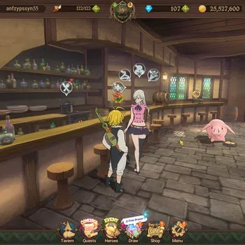 The Seven Deadly Sins: Grand Cross Starter Global|362K CC|Fresh Starter Ch1|107 DM|2 UR| Nigh image 1