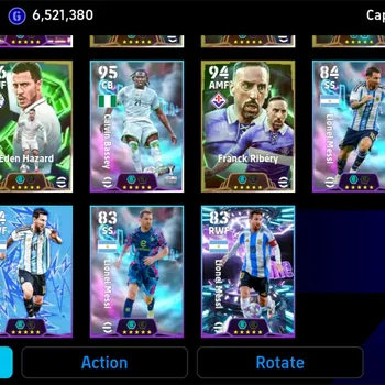 eFootball Accounts High-End Mobile |PW 3188|BIGT Mbappe,Epic Puskas Scholes Ferrer Zanetti Nakata Raul,Shwt Huijsen Yamal