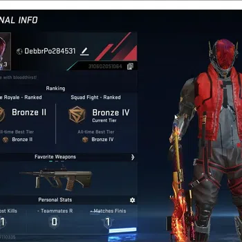 Blood Strike Accounts Starter ASIA|Starter Acc| Ultra M700 Boitatá Lv2 | 1 Ultra | 5 Legendary | 1 Rare|LogNetEase(BS544Z)