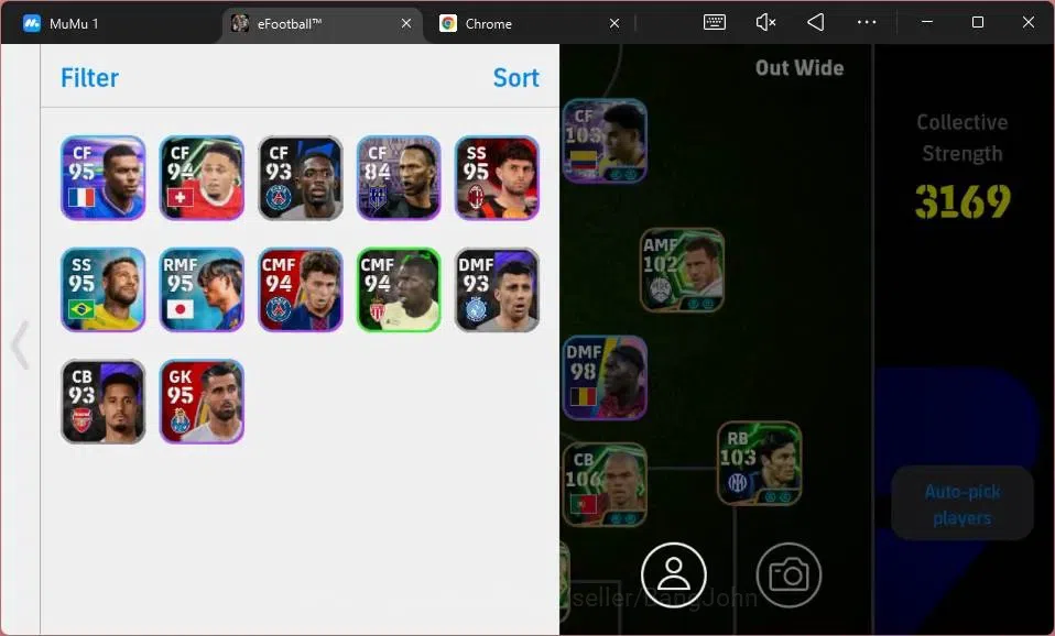 eFootball Accounts Android|PW 3169|Pepe Epic|Lampard Epic|Kahn Epic|S image 3